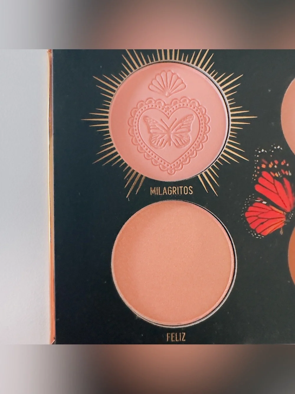 Melt Cosmetics Monarca Blush Palette - Peach, Pink, Tan & Brown Shades